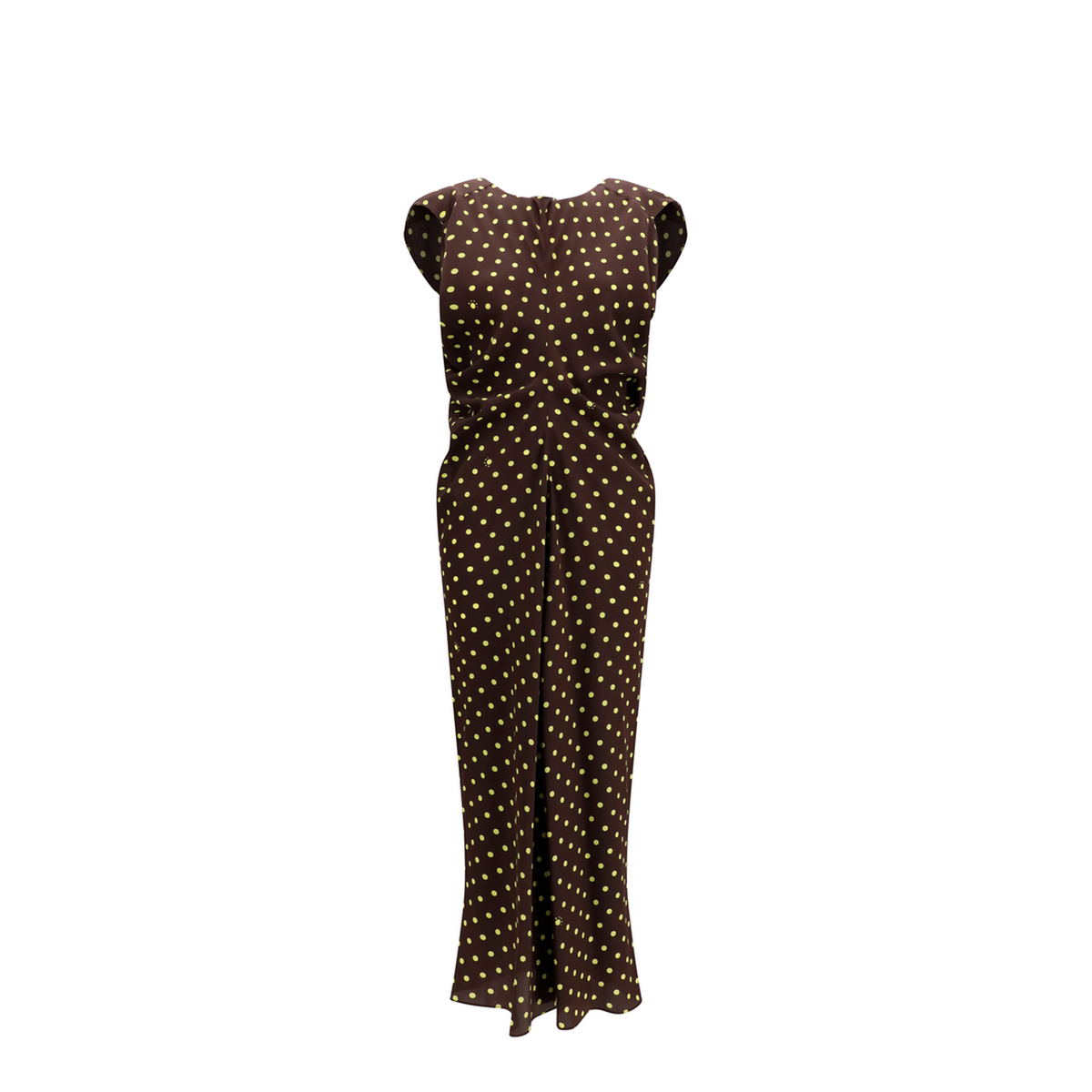 MAYFEYR - Marni - Printed Polka Dot Crepe Dress - ABMA1596A0UTSG59PRM53