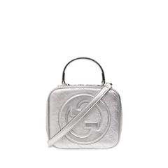 Blondie Top Handle Bag, Silver Hardware