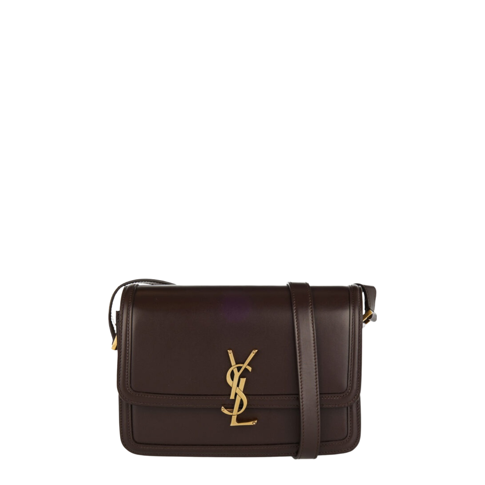 Chocolate Brown Messenger Bag