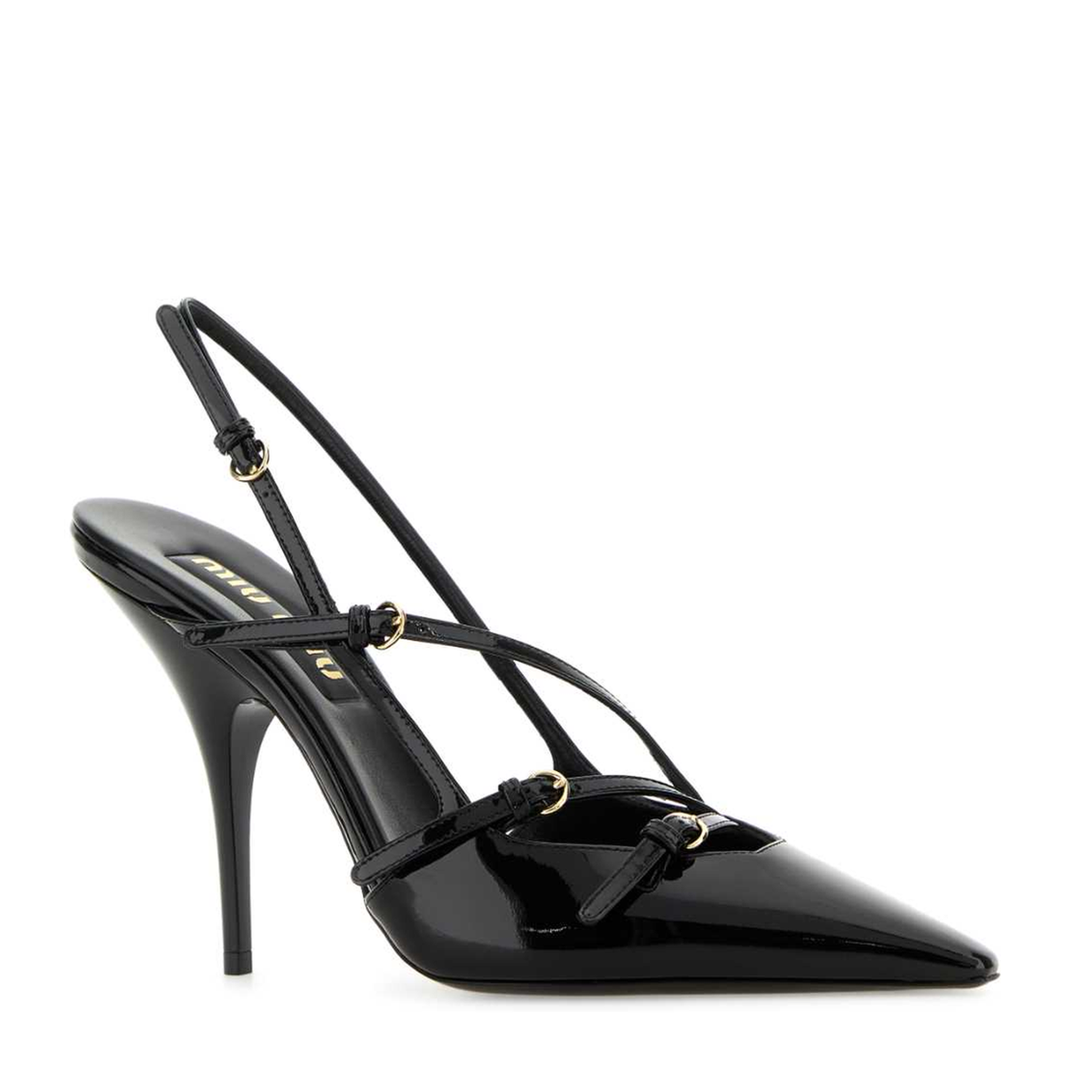 MAYFEYR - Miu Miu - Decollete Black Pumps - 5I013EFM105069F0002
