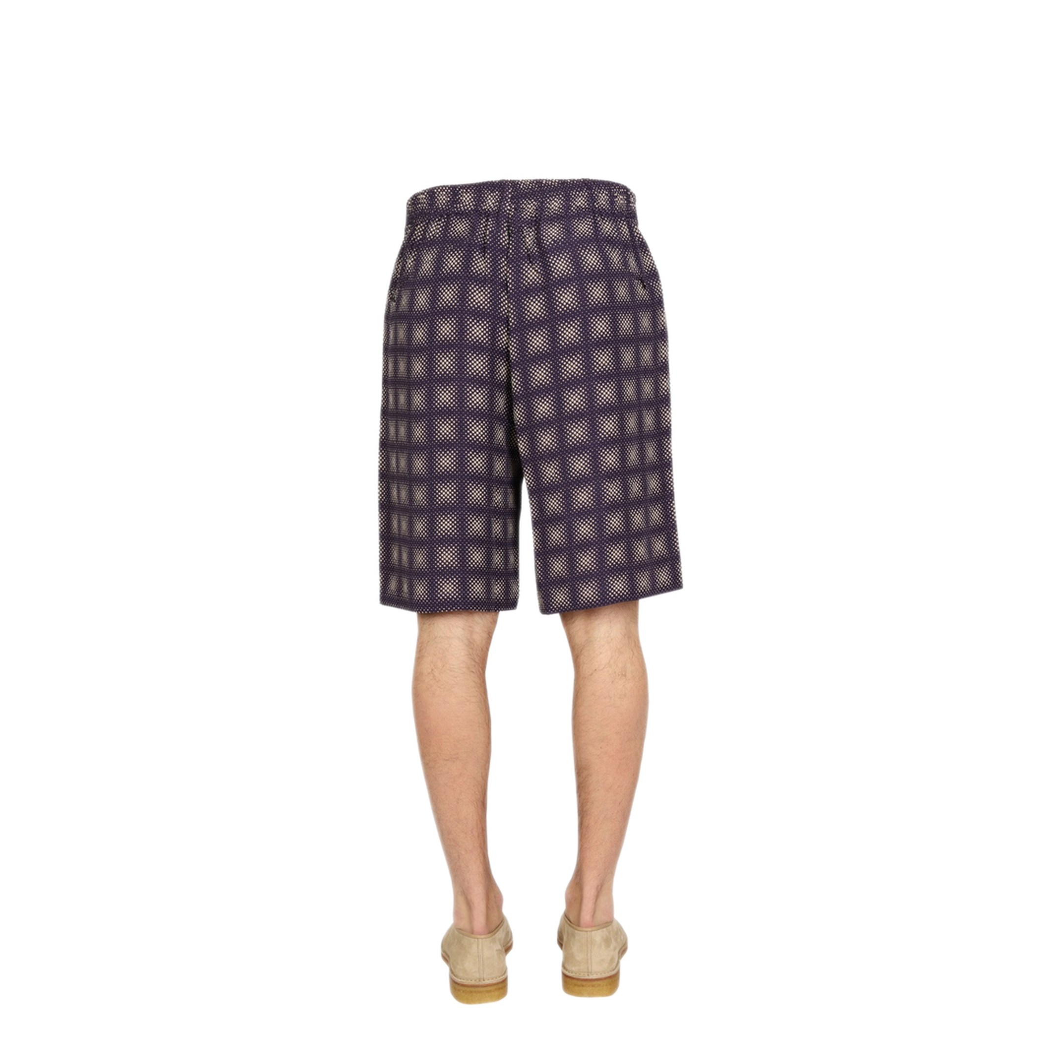 MAYFEYR - Needles - Check Print Bermuda - KP088ADOTOMBRE