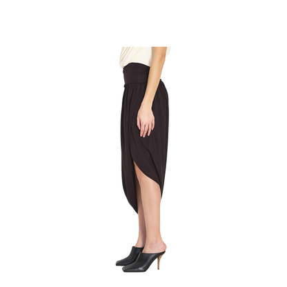 Twisted Midi Skirt