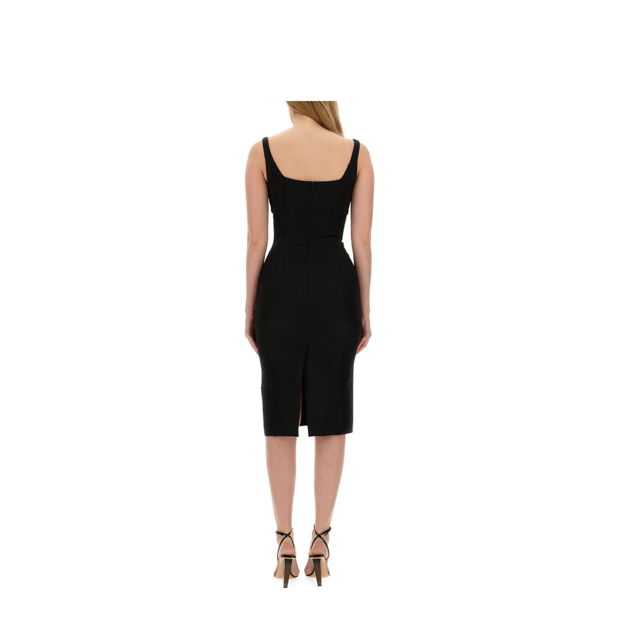 MAYFEYR - VERSACE JEANS COUTURE - Dress With Buckles - 76HAO919N0103899