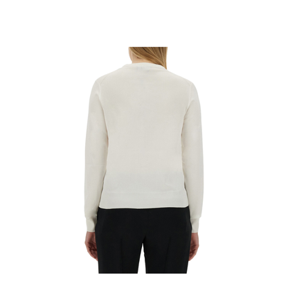 MAYFEYR - Dolce & Gabbana - Cardigan With Lace Inlays - FXJ16ZJEMM0W0800
