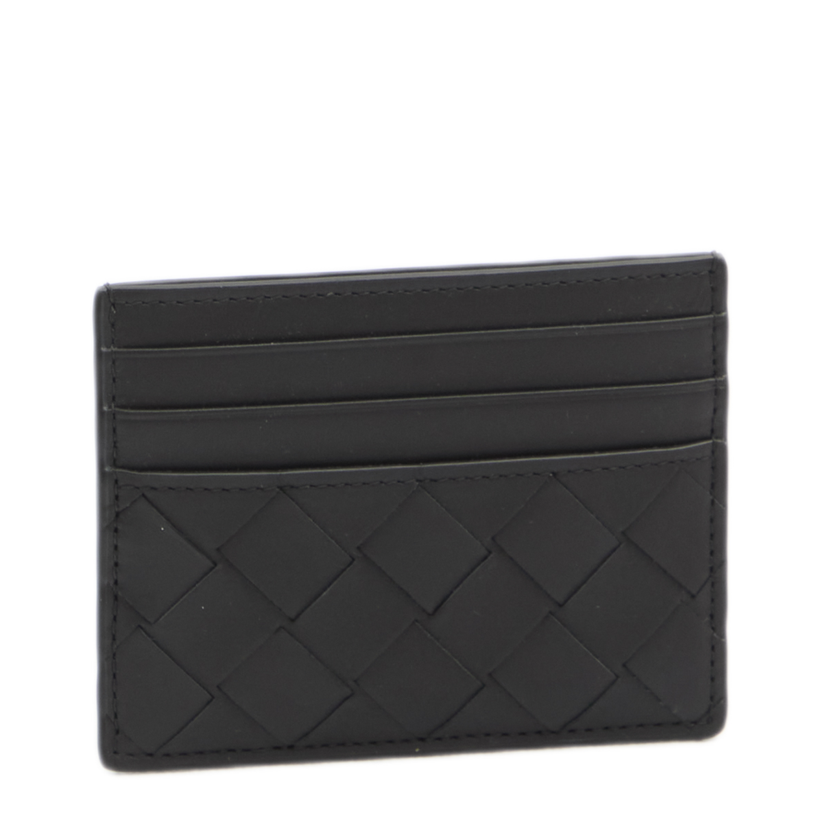 MAYFEYR - Bottega Veneta - Black Intrecciato Cardholder - 795612VCPQ38803