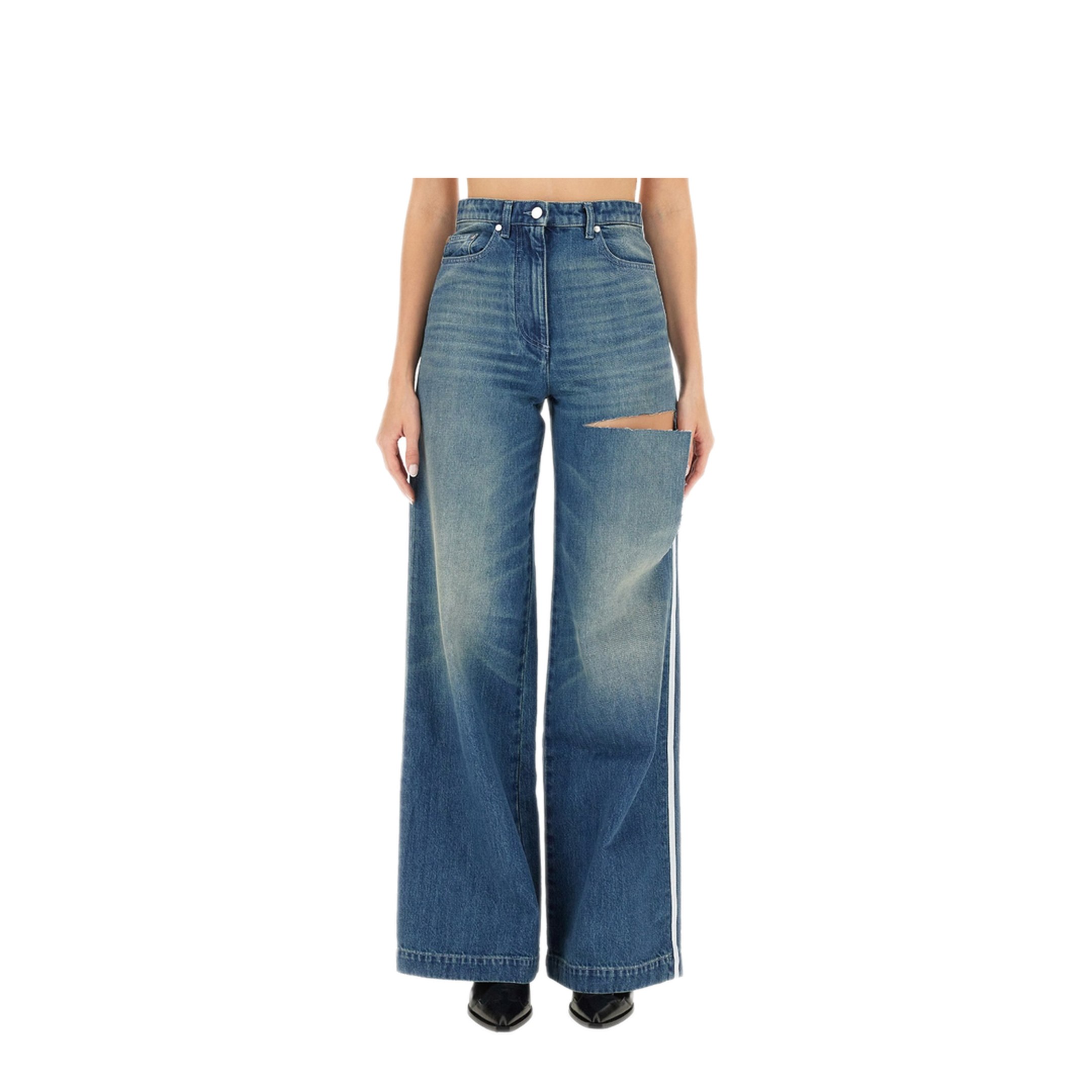 MAYFEYR - PETER DO - Wide Jeans - U171DECO053POWDERBLU