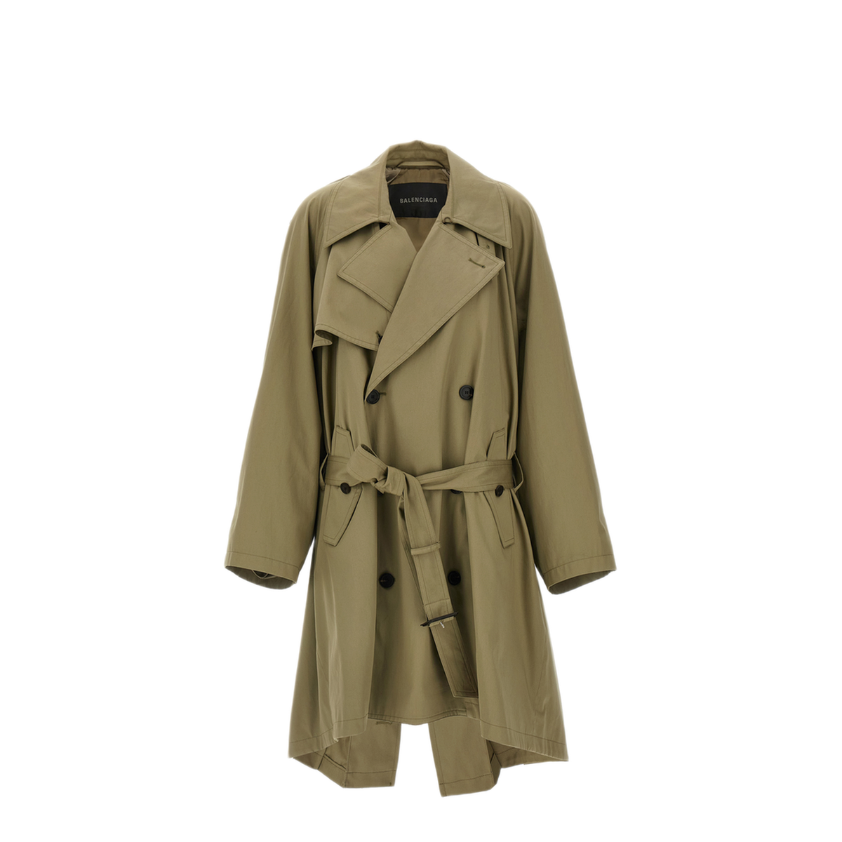 MAYFEYR - Balenciaga - Double Breasted Trench Coat With Belt - 839117TSP139772