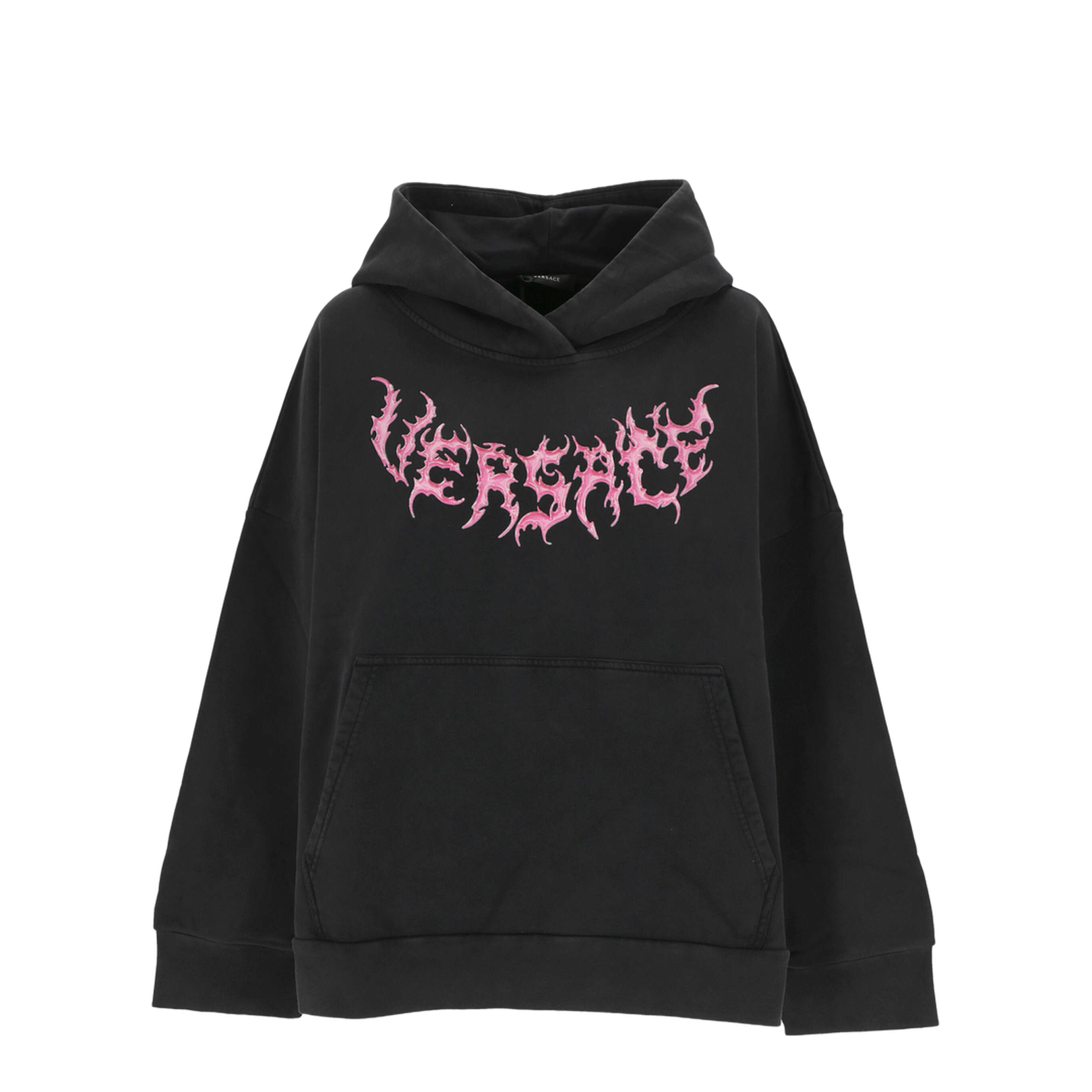 Hooded Sweatshirt With Logo In Black