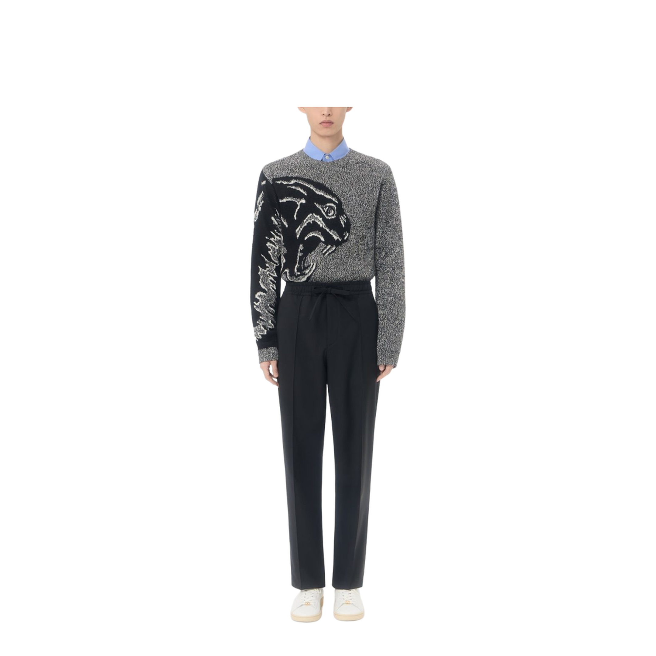 MAYFEYR - Valentino - Trousers Black - VRBN3225S0NO
