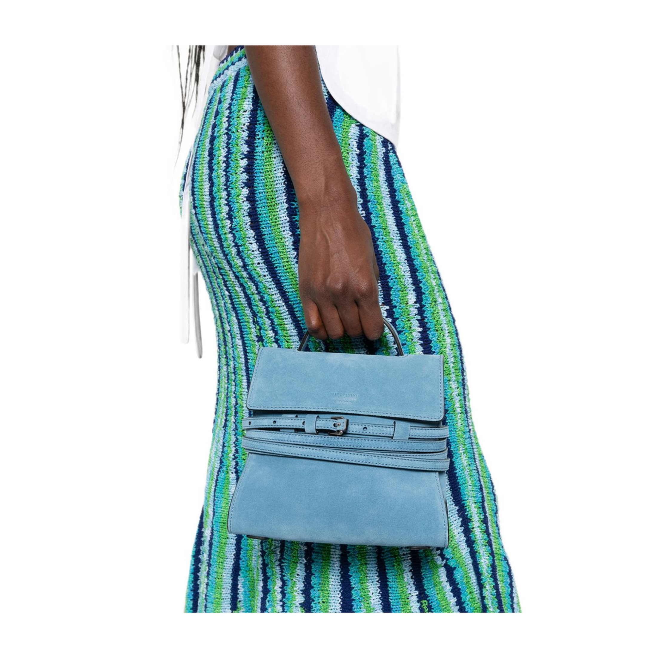 MAYFEYR - Moschino - Light Blue Bag - MC4226PP1POF070A