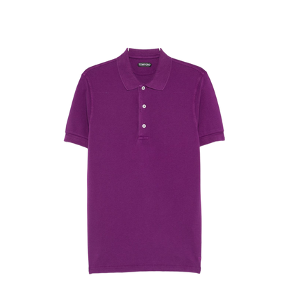 Cotton Blend Polo Shirt