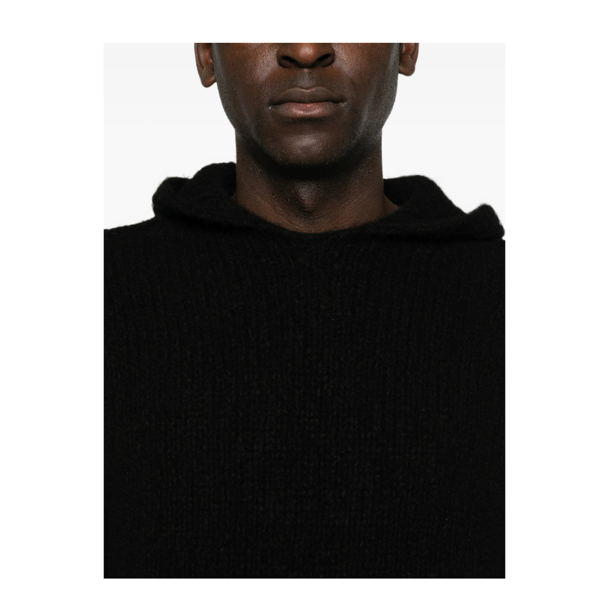MAYFEYR - Rick Owens - Hooded Cashmere Silk Sweater - RU02F4623KWSSE09