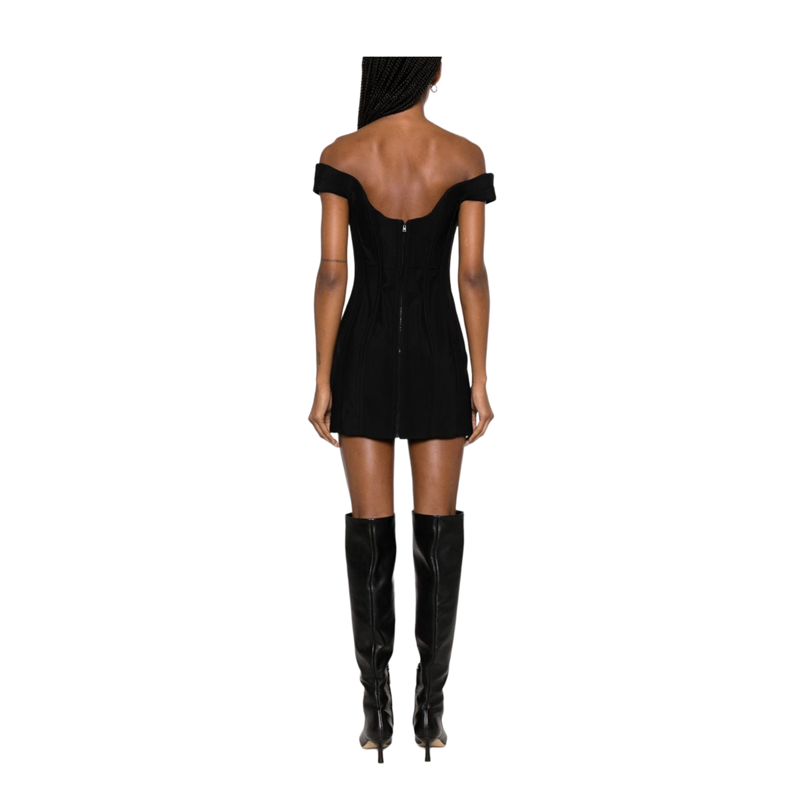 Corset-Style Mini Dress