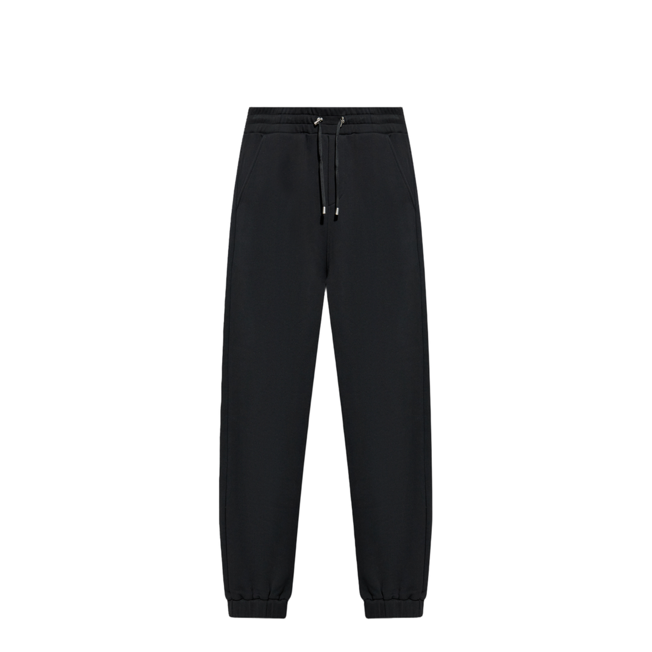 Sweatpants Cotton Knit Black