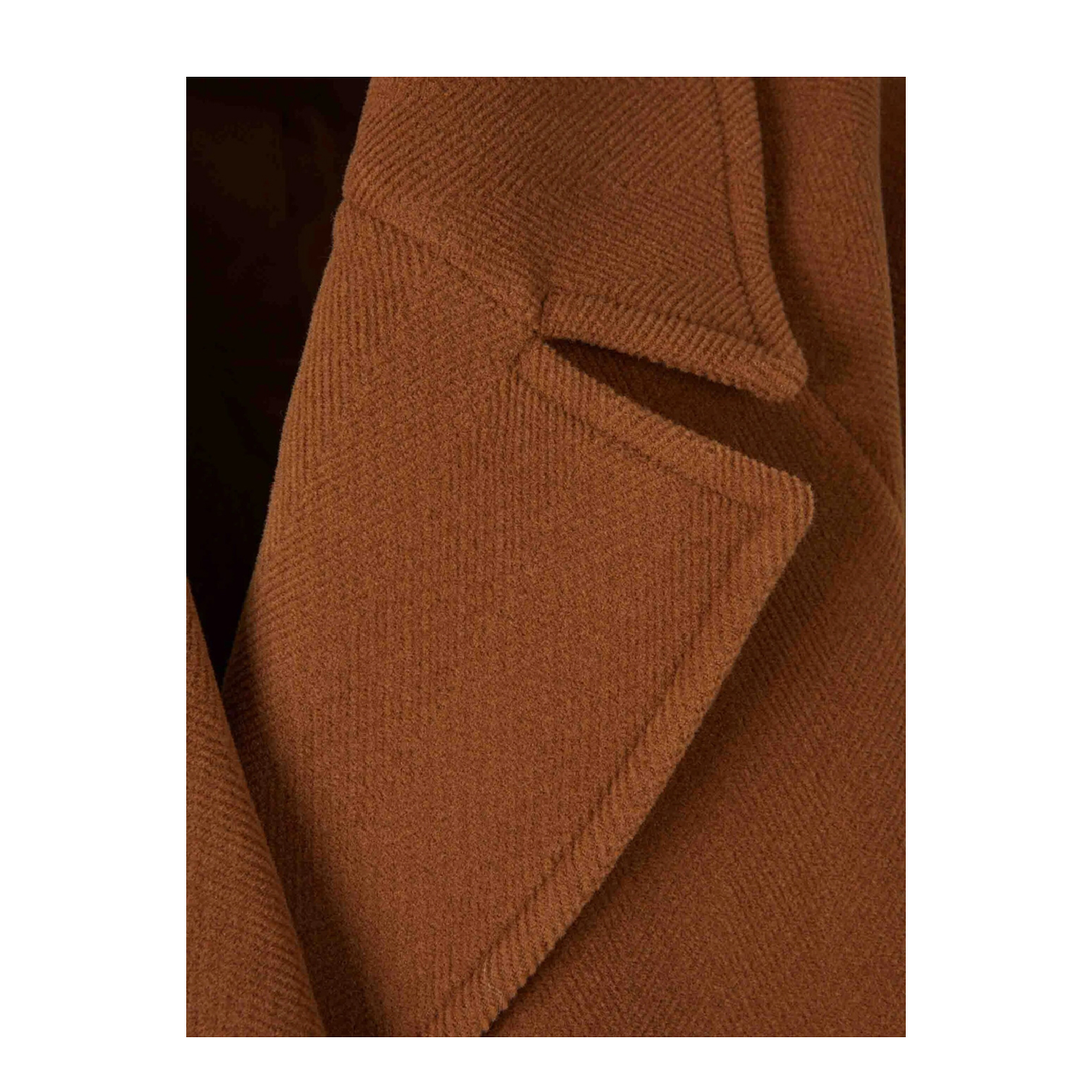 MAYFEYR - Chloè - Short Double-Breasted Wool Coat With Houndstooth Pattern - CH26AMA06077212