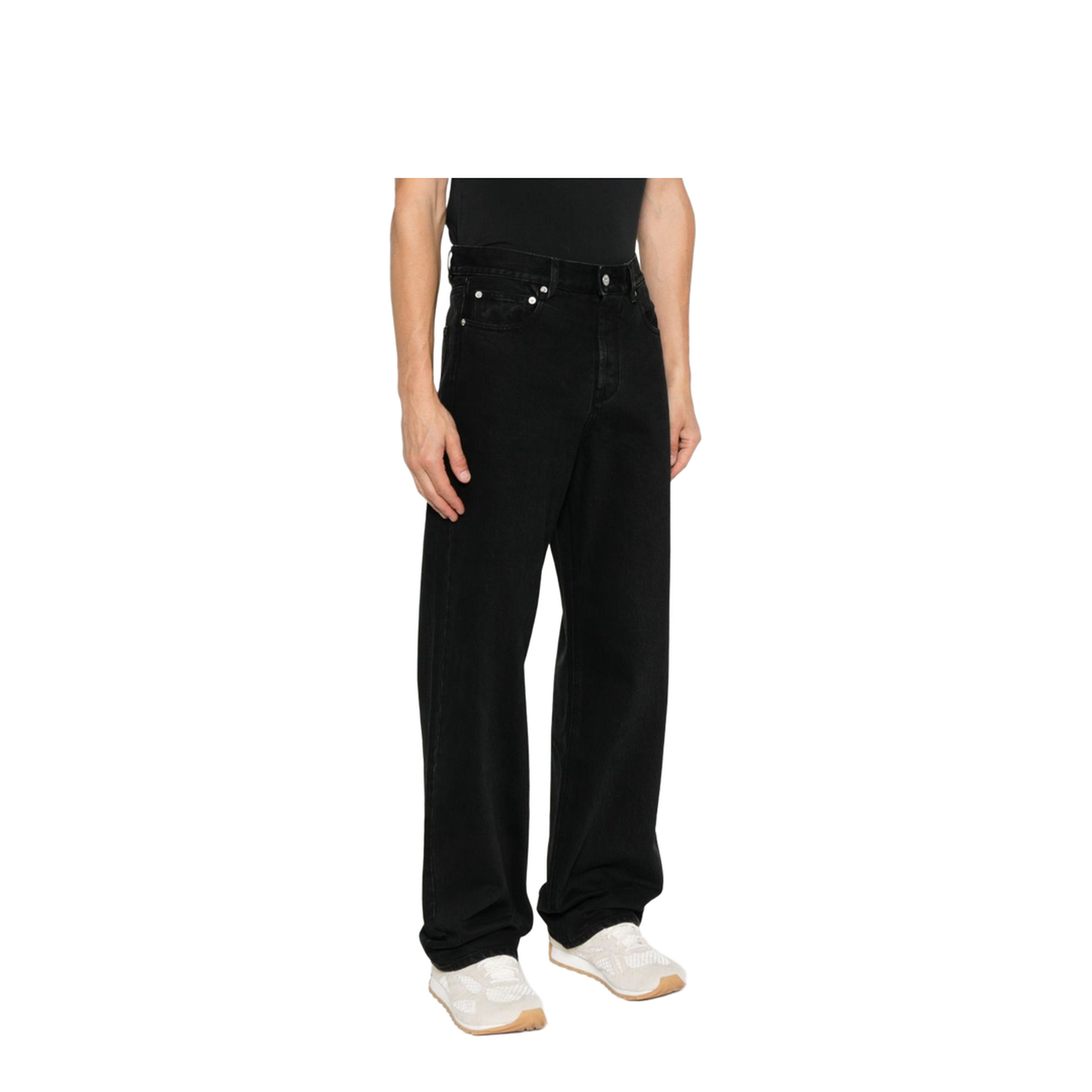 Straight de-Nîmes Denim Pants