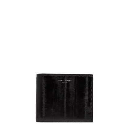 East/West Wallet in Eel Leather