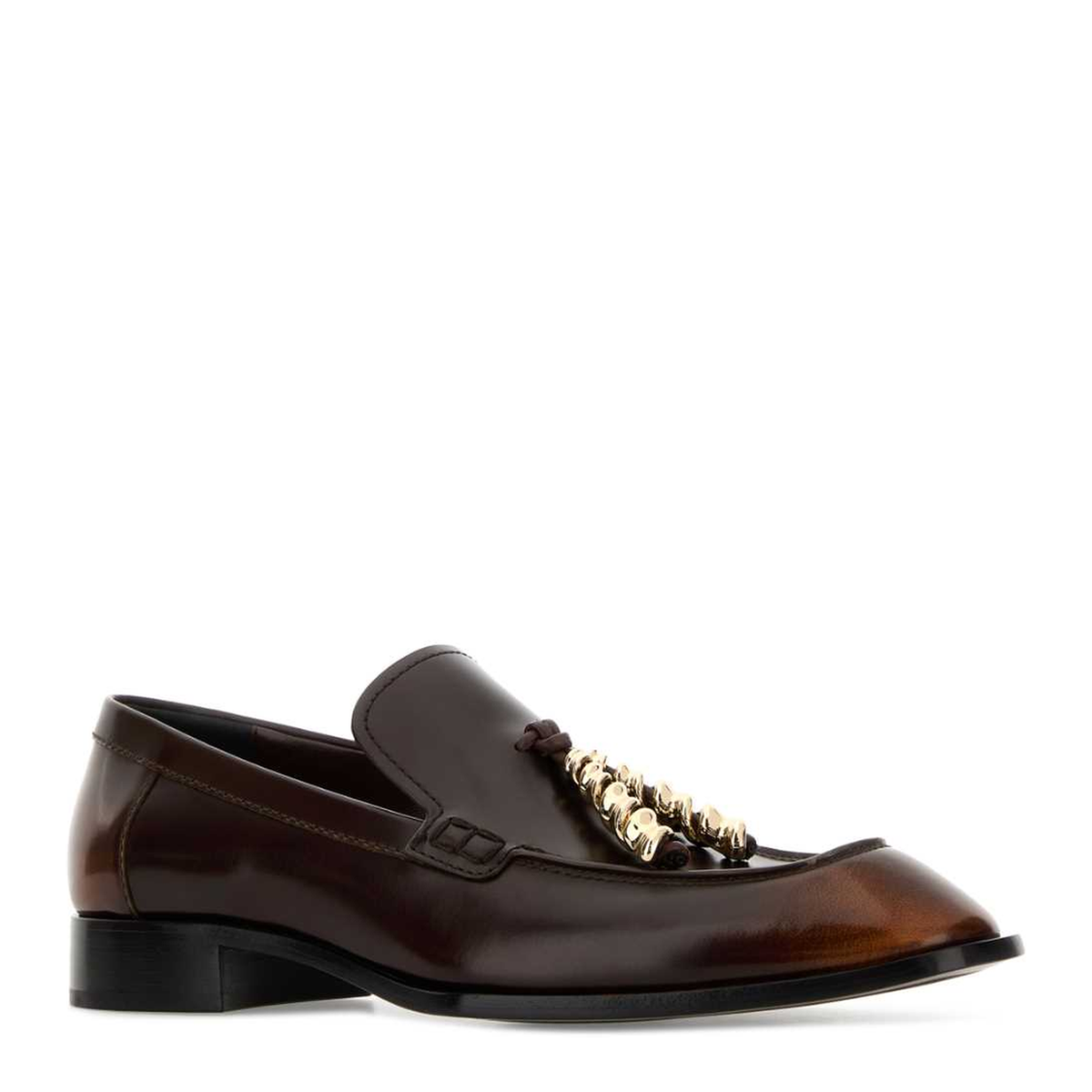 MAYFEYR - Loewe - Chocolate Leather Edge Loafers - L814379X69BROWN