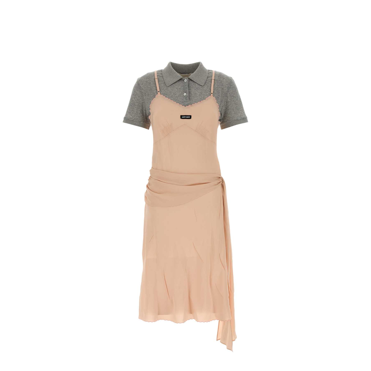 MAYFEYR - Miu Miu - Pink Silk Dress - MF6119SOOO18JKF04W7
