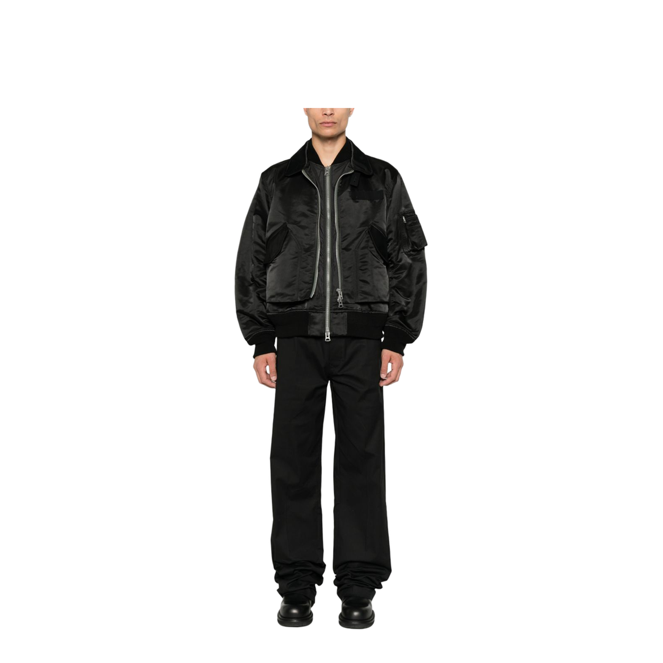 MAYFEYR - Sacai - Coats Black - 26-04039M001