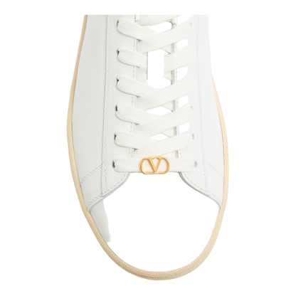 Royco Leather Sneakers - White