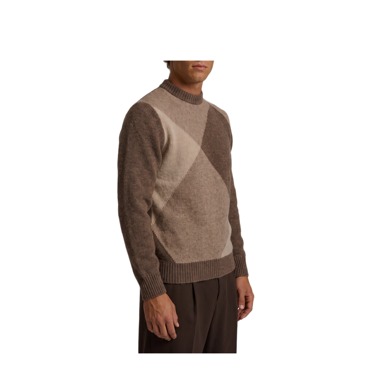 MAYFEYR - BALLANTYNE - Beige Crewneck Pullover - B2P0005W02294558