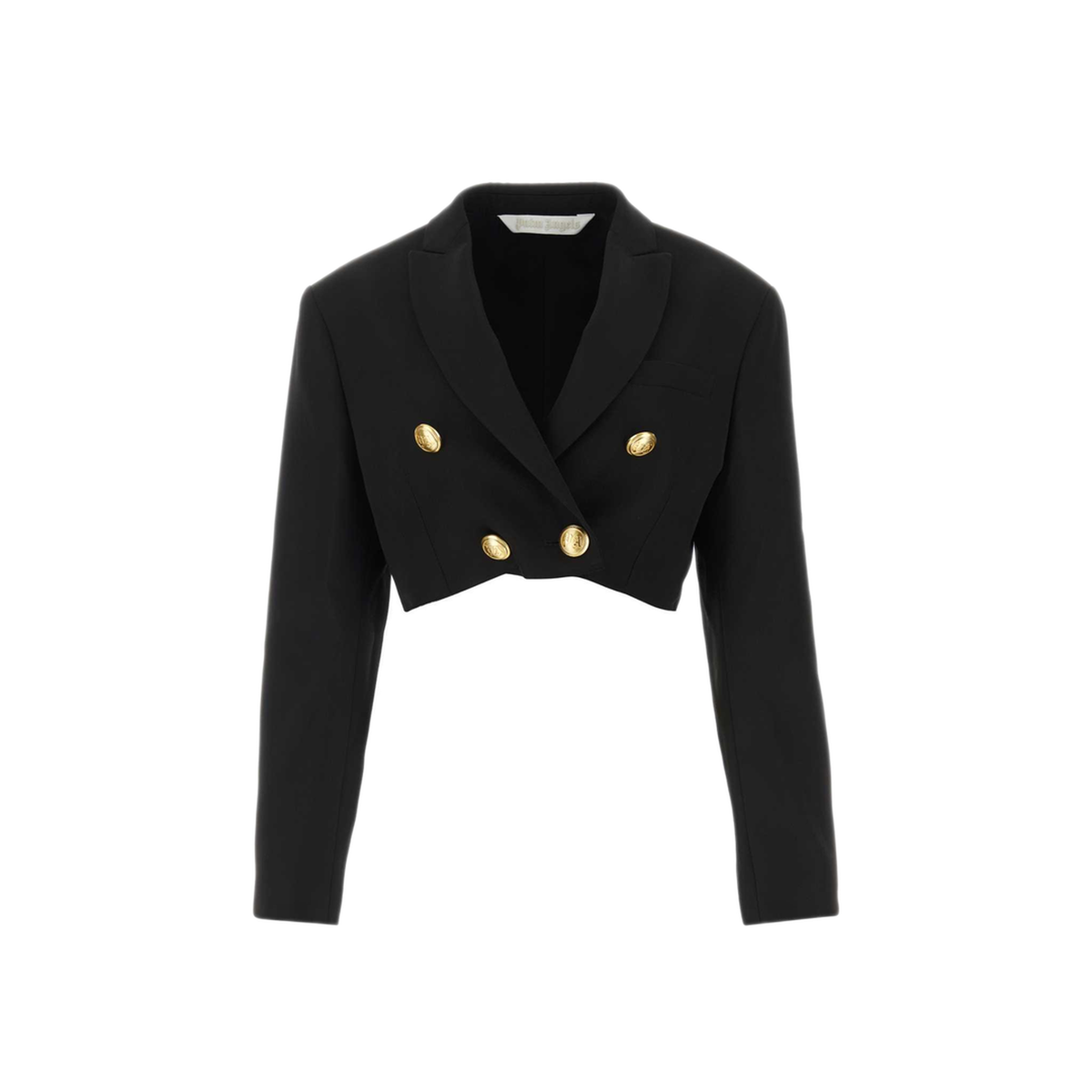 MAYFEYR - Palm Angels - Black Polyester Blend Boyfriend Blazer - PWEN032E23FAB0011076