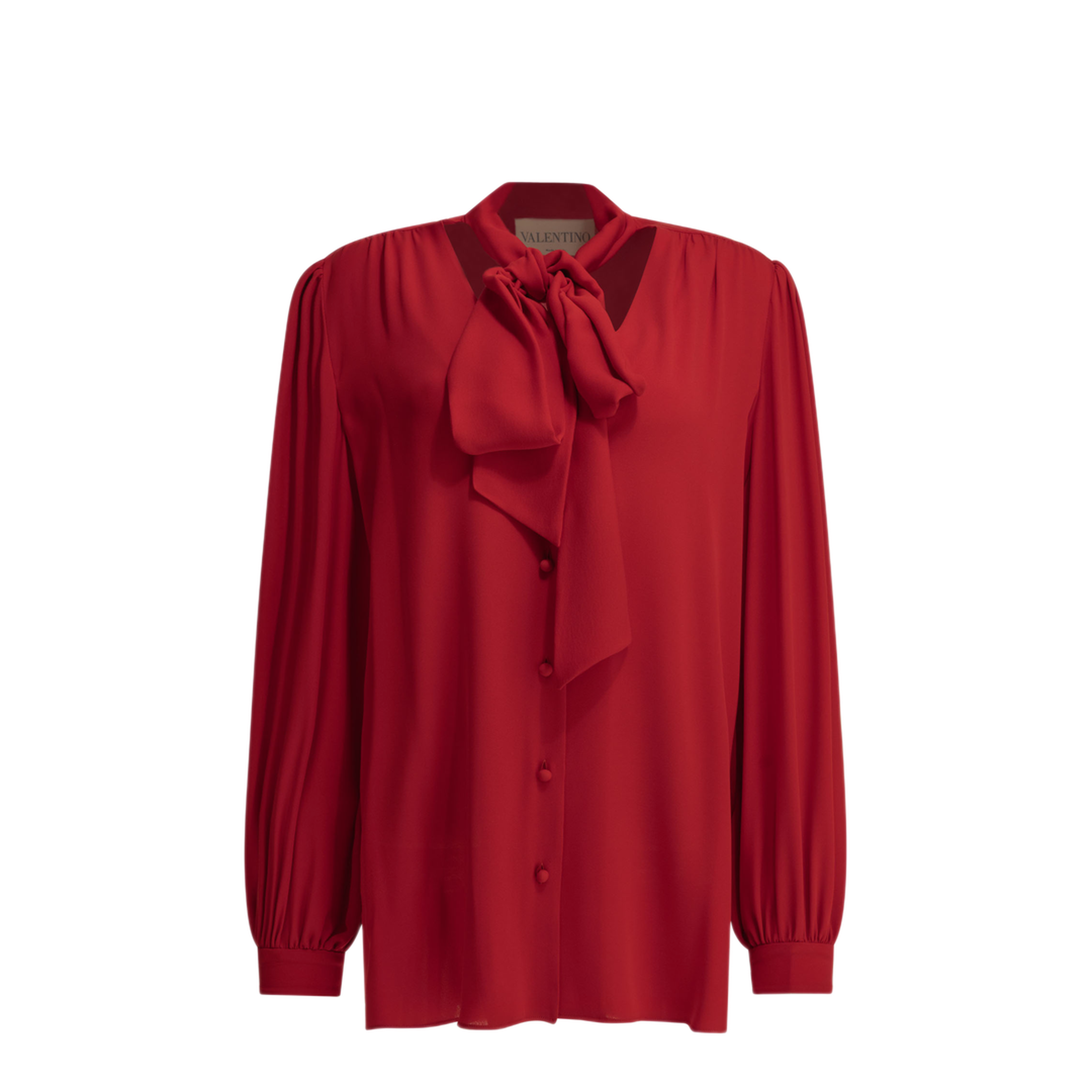 MAYFEYR - Valentino - Silk Georgette Blouse - 9B3AB8K01MHR9M