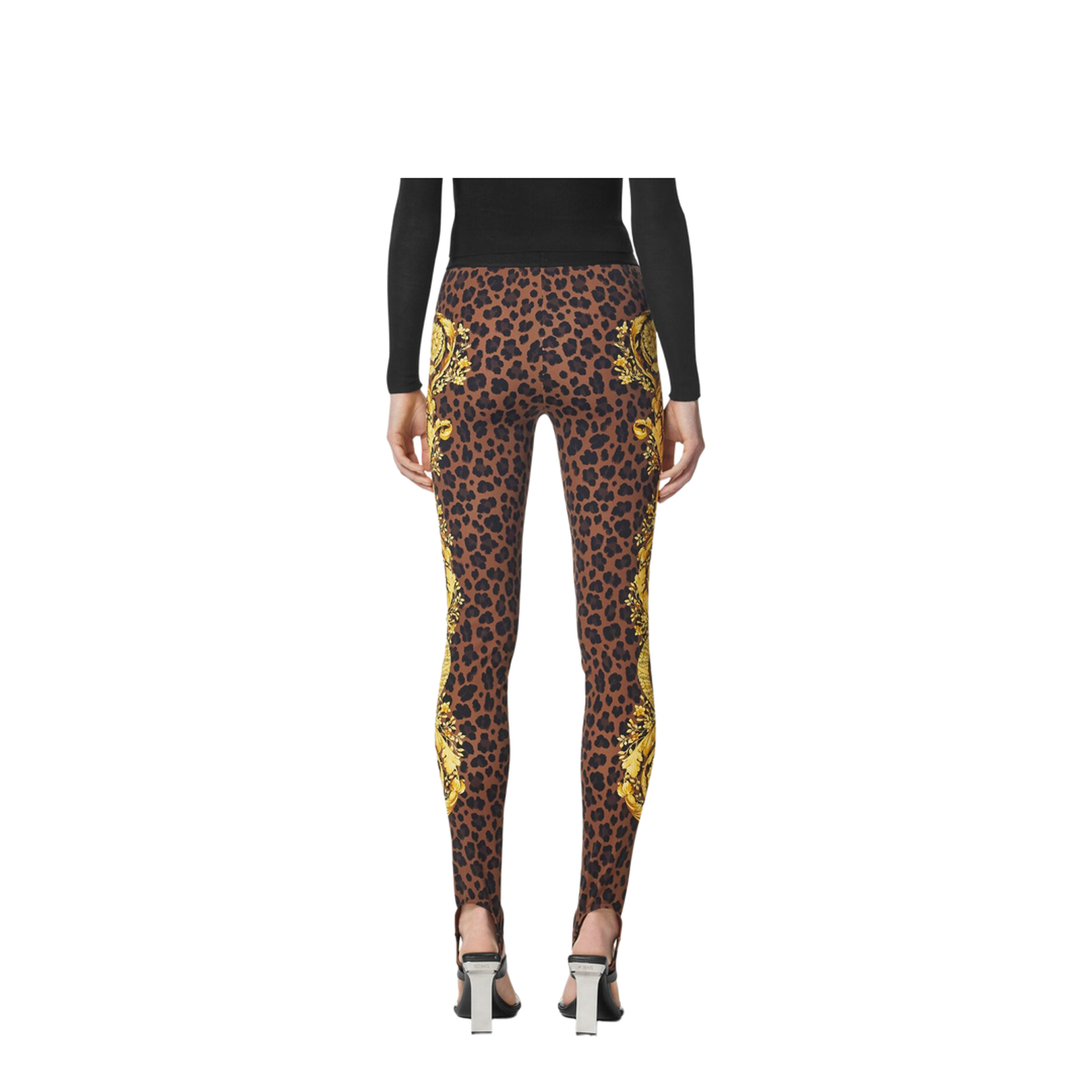 Printed Stretch Nylon Leggings