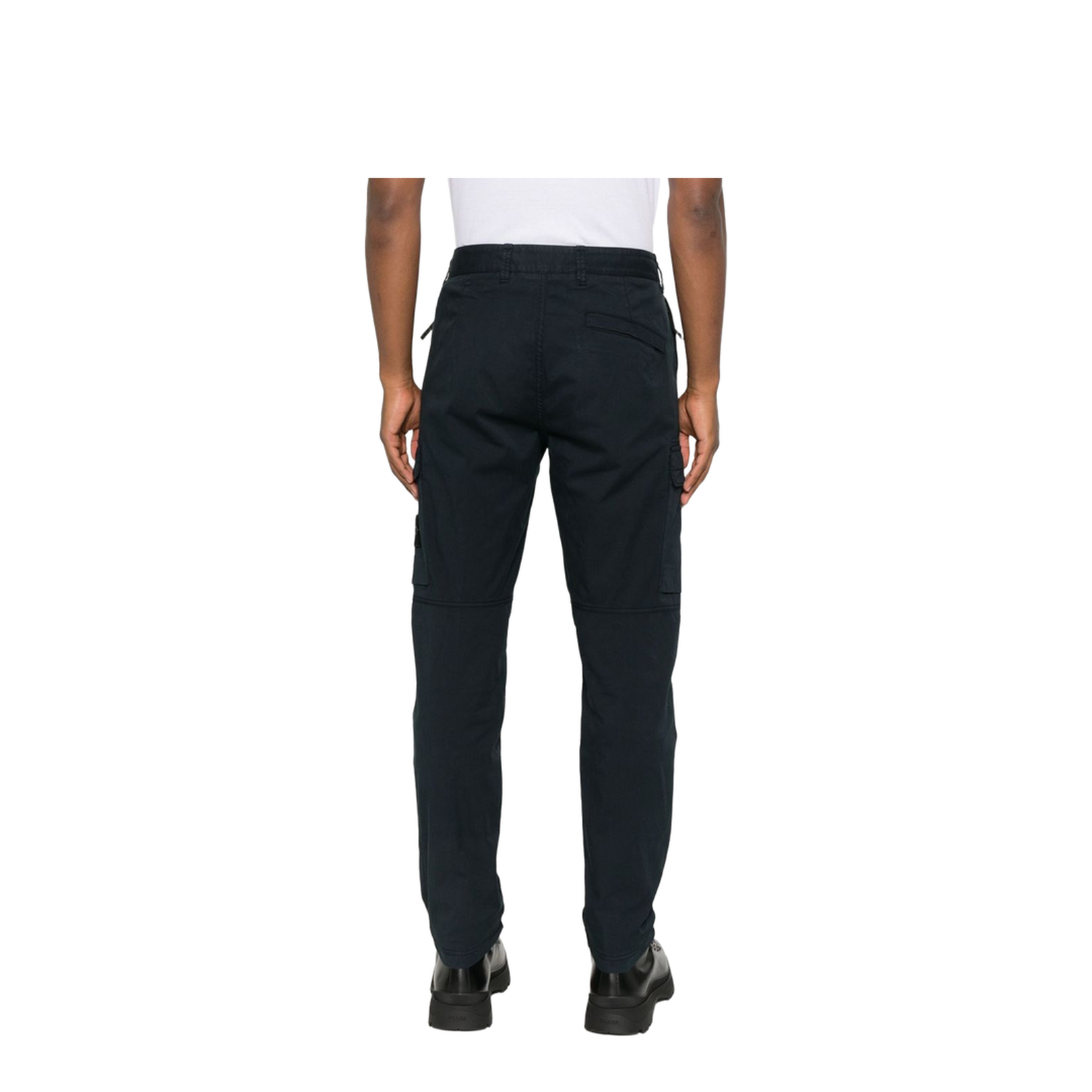 Cargo Trousers in Stretch Supima Cotton Twill