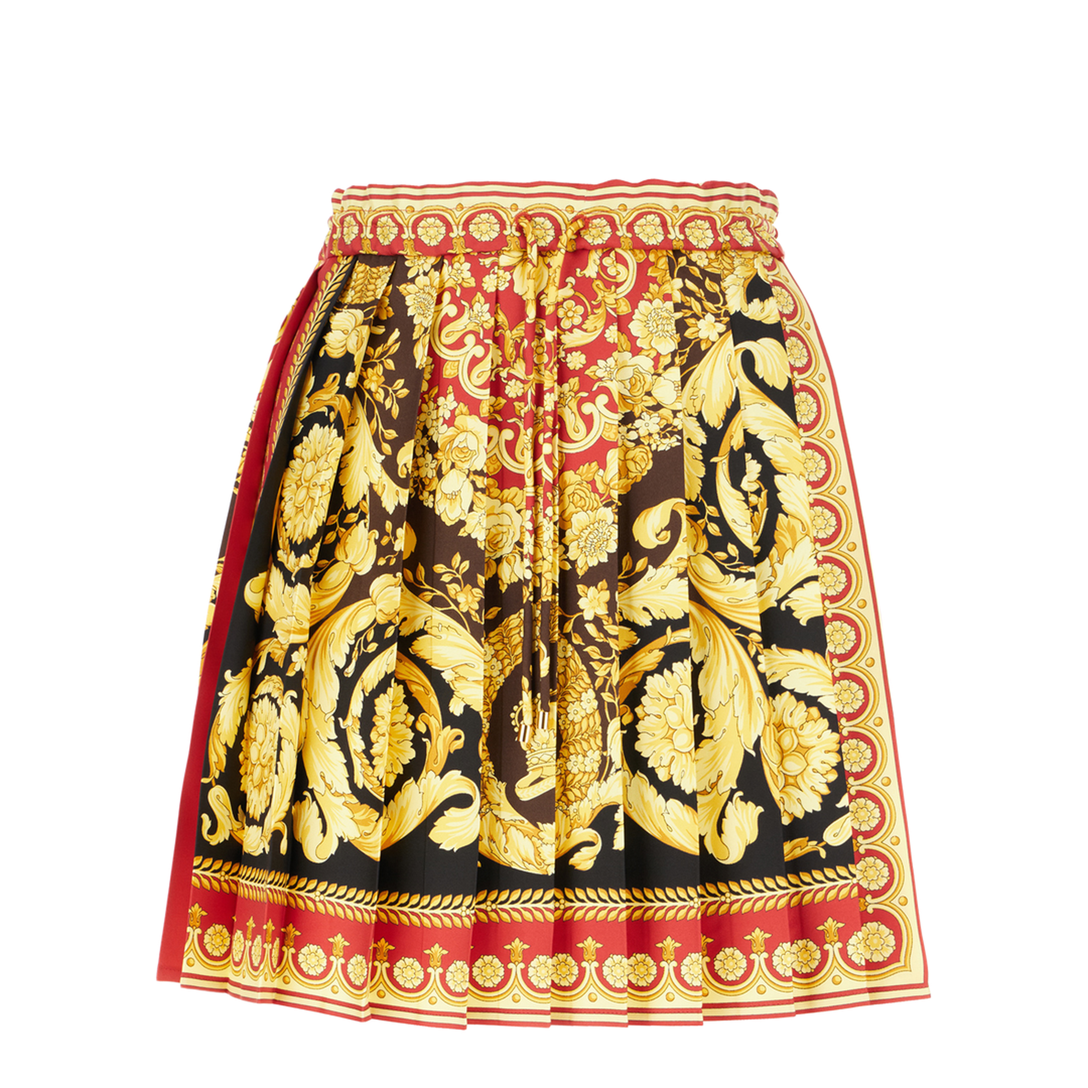 Printed Silk Skirt