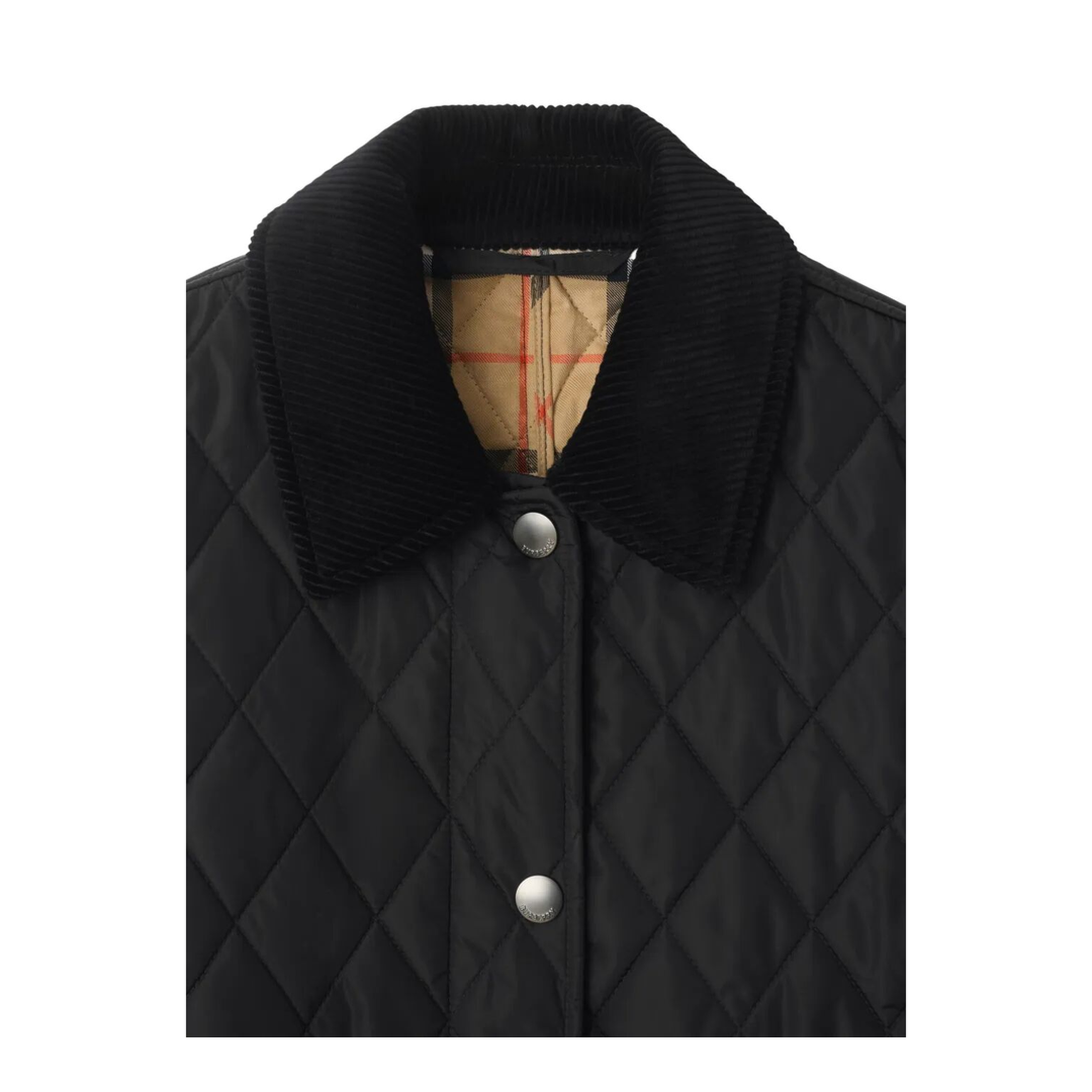 MAYFEYR -  - Check Lining Quilted Nylon Dorset Jacket - 8107510BLACKSAND
