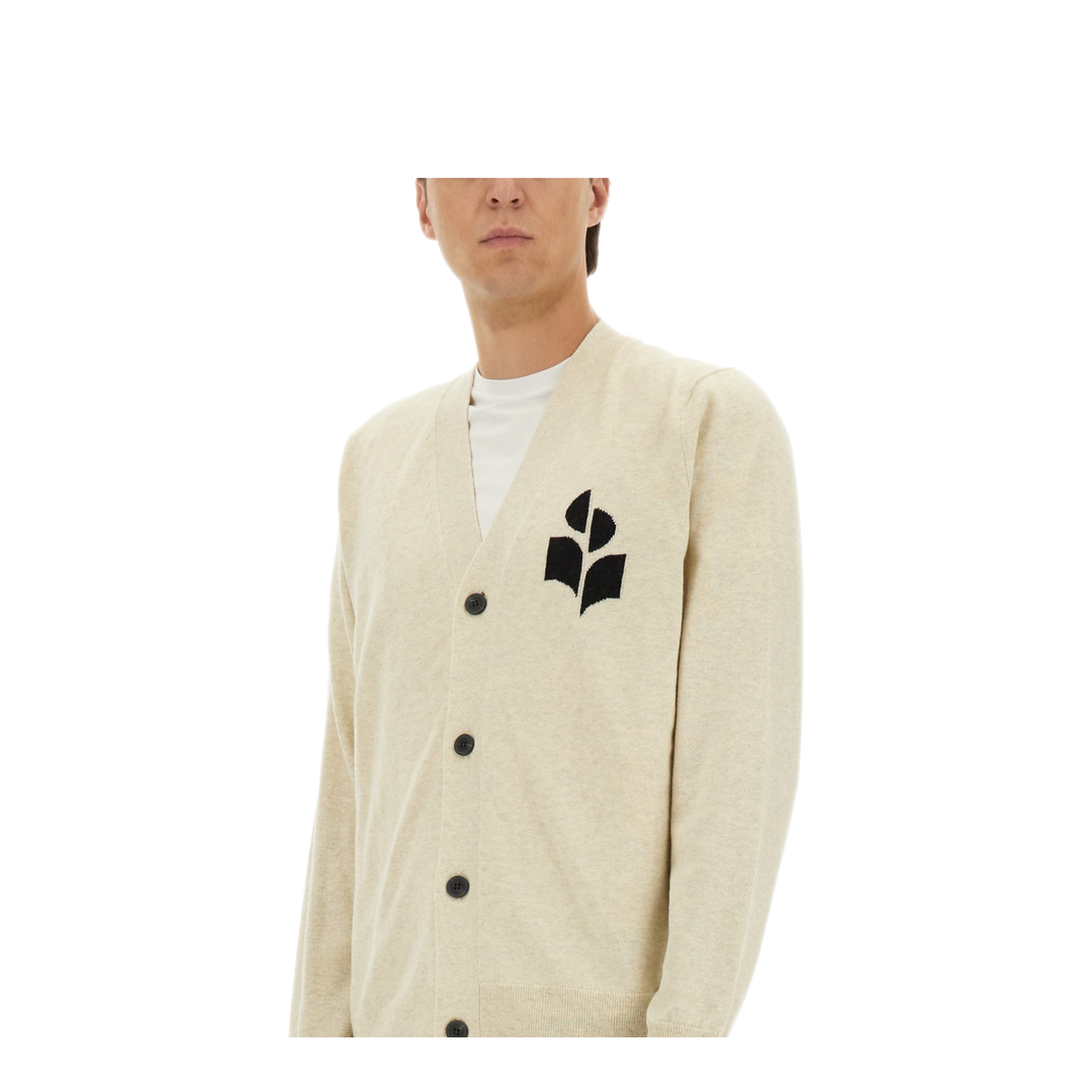 MAYFEYR - Marant - Cardigan With Logo - CA0077HAA1L04H02LY