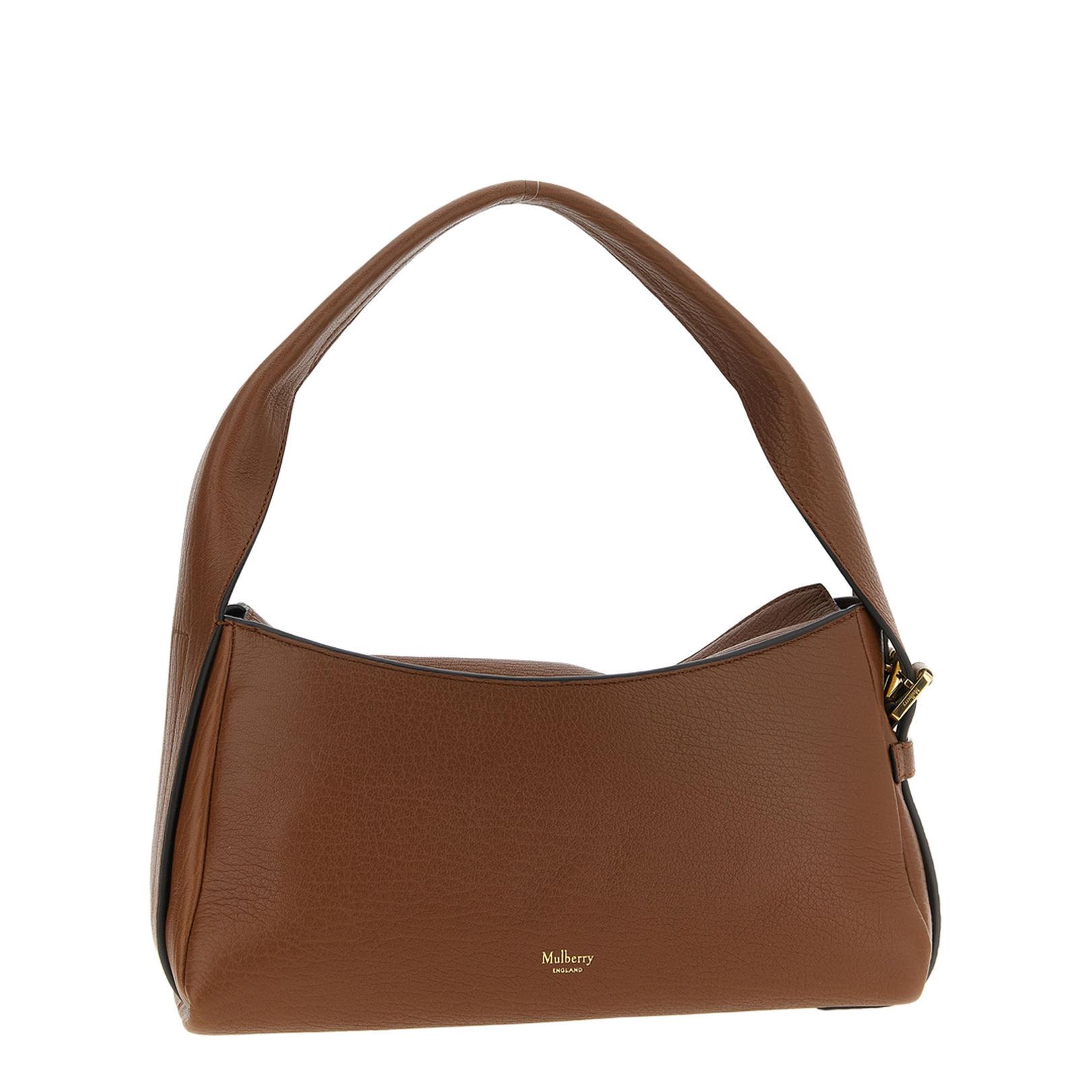 Grained Leather Shoulder Bag