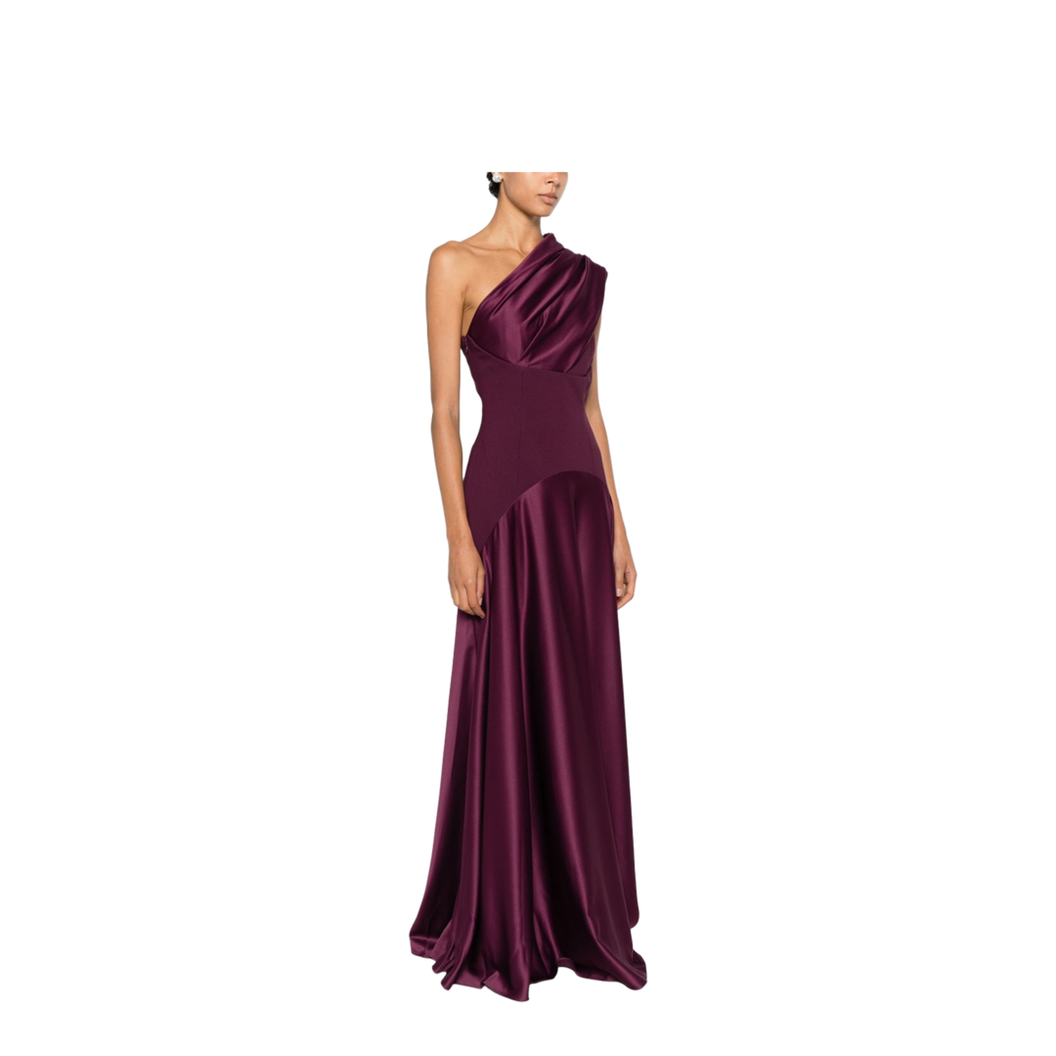 MAYFEYR - Solace London - Violet Dresses - OS48013GRAPE