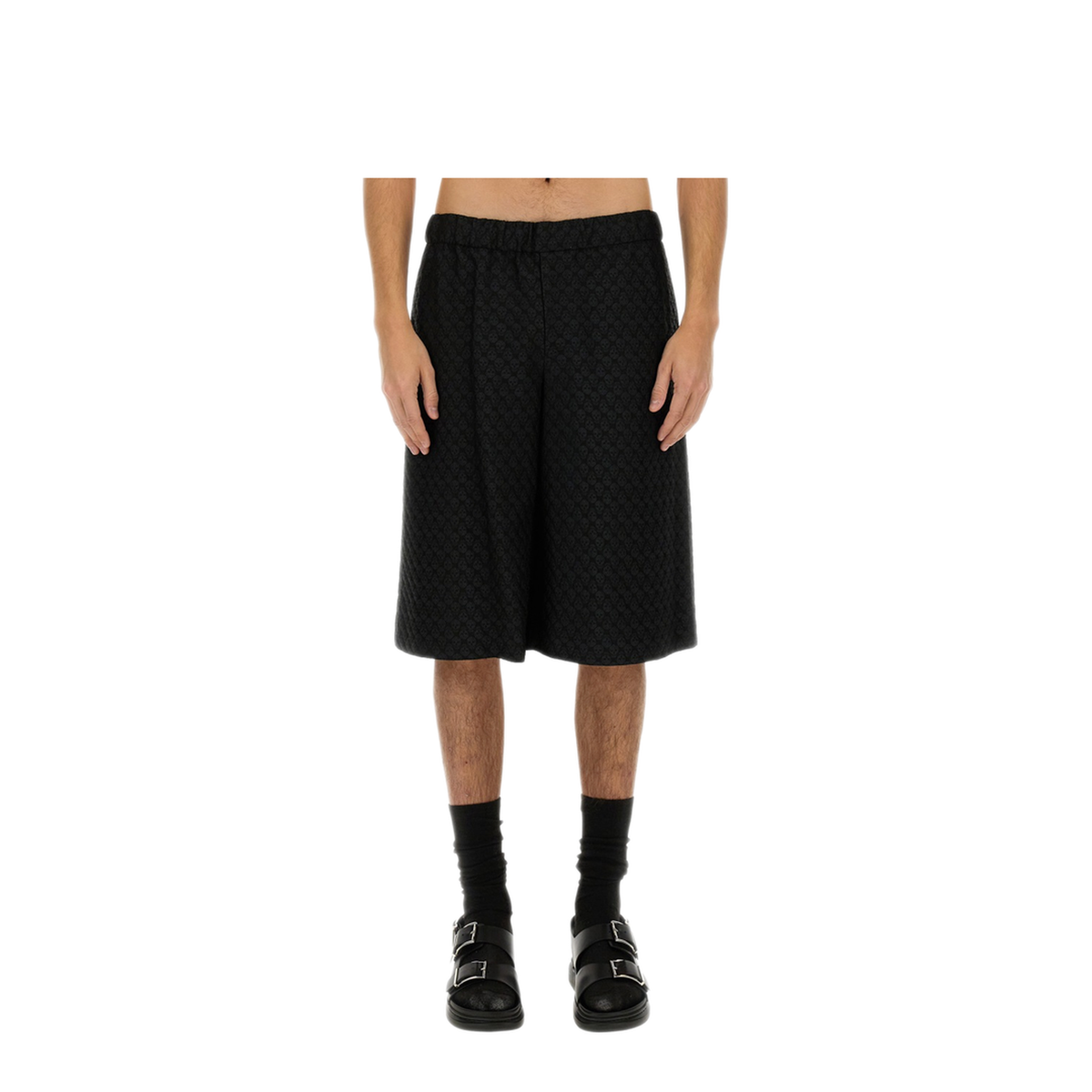 Jacquard Skull Shorts