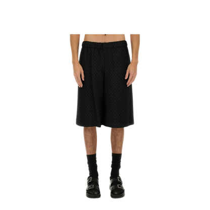 Jacquard Skull Shorts