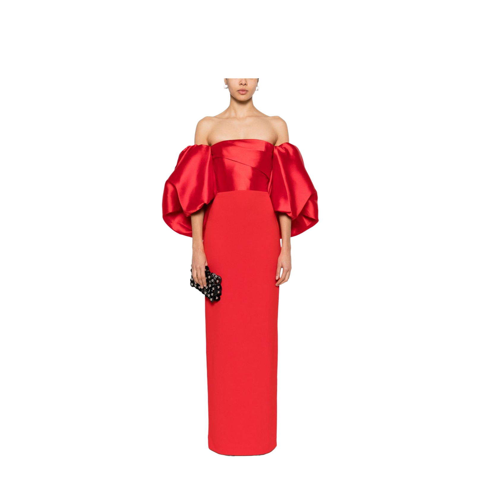 Floris Maxi Dress in Red