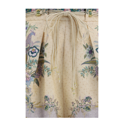 MAYFEYR - Zimmermann - Indra Pleated Shorts - 8632ASS262