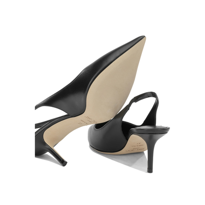 MAYFEYR - Jimmy Choo - "Love 65Mm" Slinkgback - LOVESB65CLFBLACK