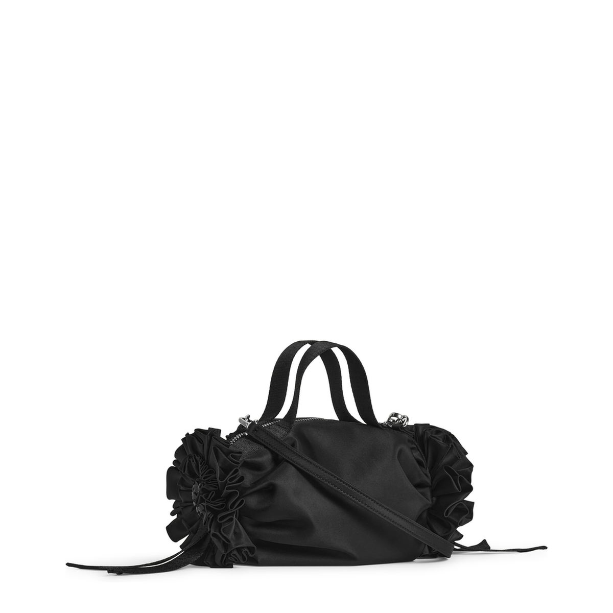 MAYFEYR - Simone Rocha - Mini Double Ribbon Rosette Bag - BAG223TB0761BLACK