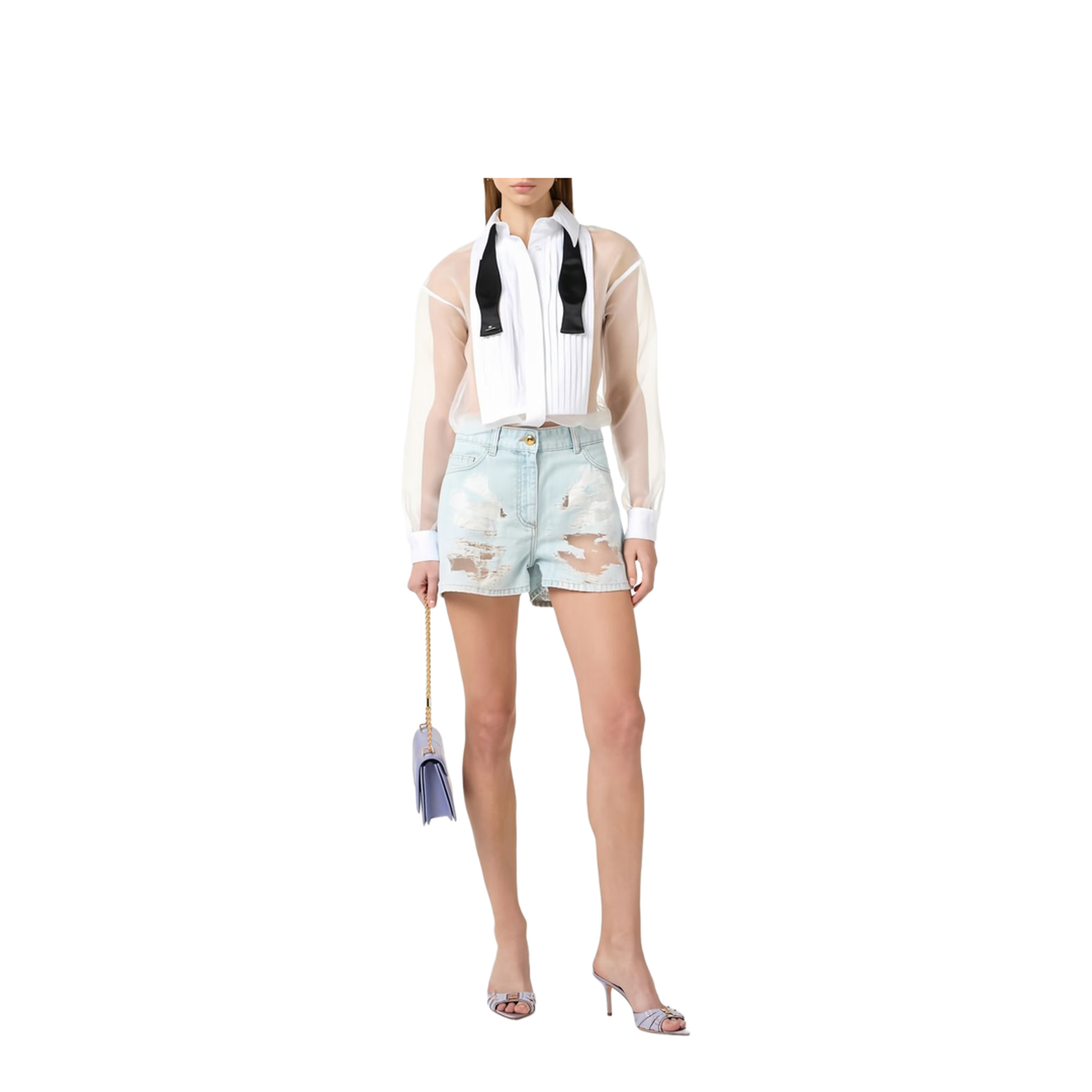 MAYFEYR - Elisabetta Franchi - Dresses White - TJ49N62E2DM2