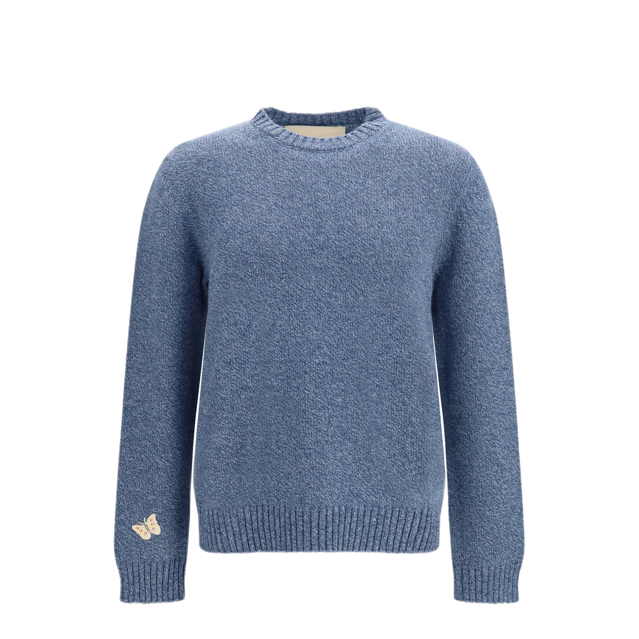 MAYFEYR - Valentino - Wool Sweater With Butterfly Embroidery - 9V0KC39SBQQ