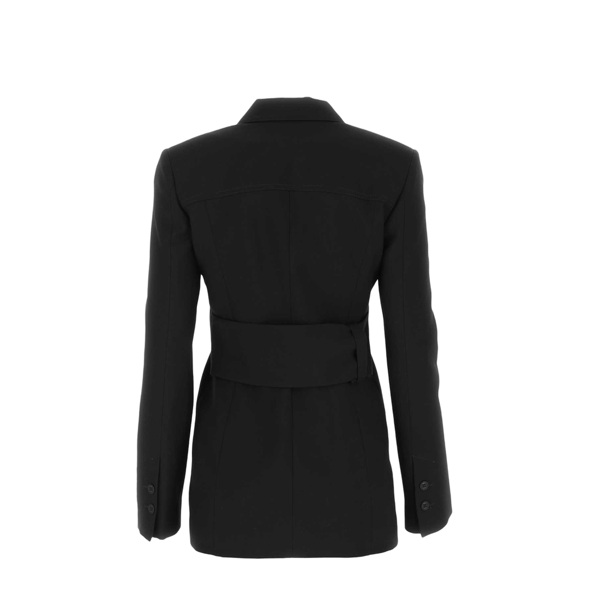 Toybox Single Breasted Wool Jacket Black