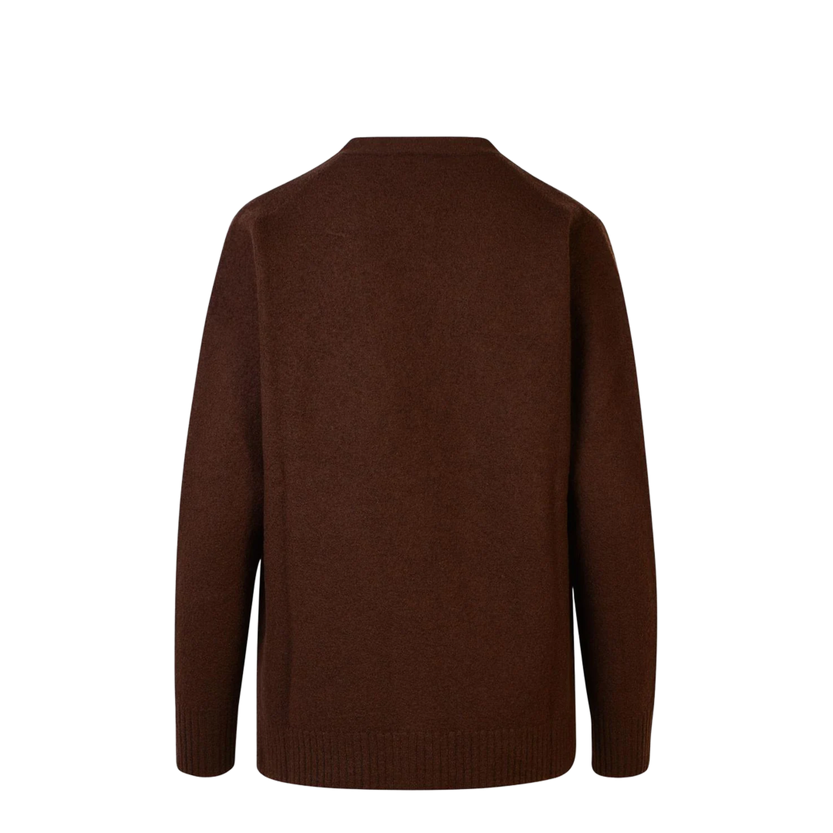 Brown Wool Cardigan