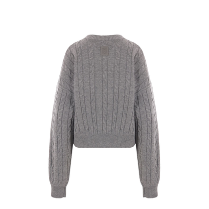 Cable Crewneck Knit
