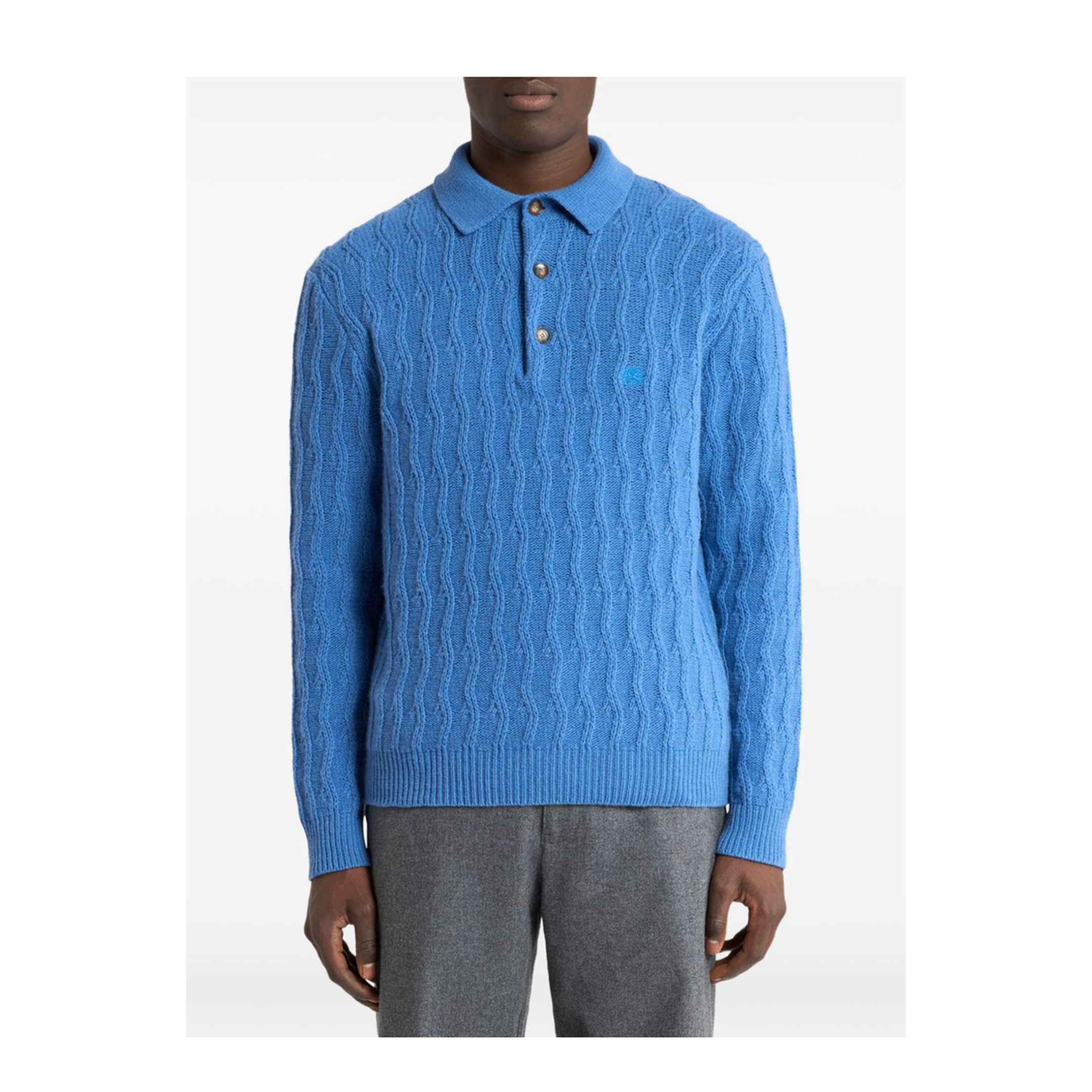 MAYFEYR - Etro - Royal Blue T-Shirt - MRKF0028AU12PB1095