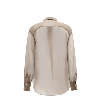 MAYFEYR - Brunello Cucinelli - Sheer Checked Shirt - MP940M3D06