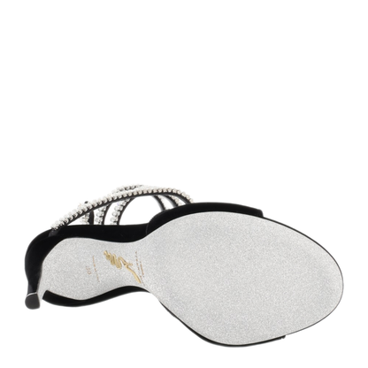 MAYFEYR - Rene Caovilla - Cleo Spark Velvet Heels - C12610105VL01V065