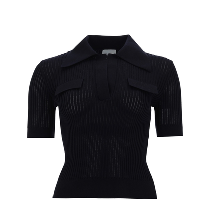 Embroidered Cotton Polo Shirt